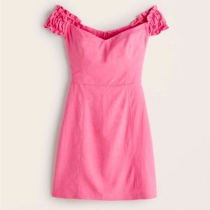 Abercrombie Off the shoulder corset mini dress